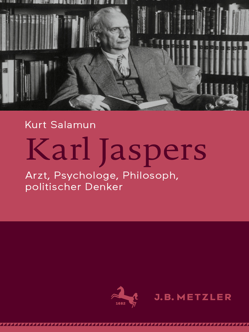 Title details for Karl Jaspers by Kurt Salamun - Available